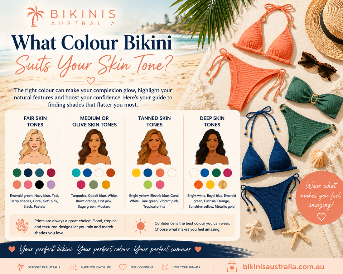 What Colour Bikini Suits Your Skin Tone?