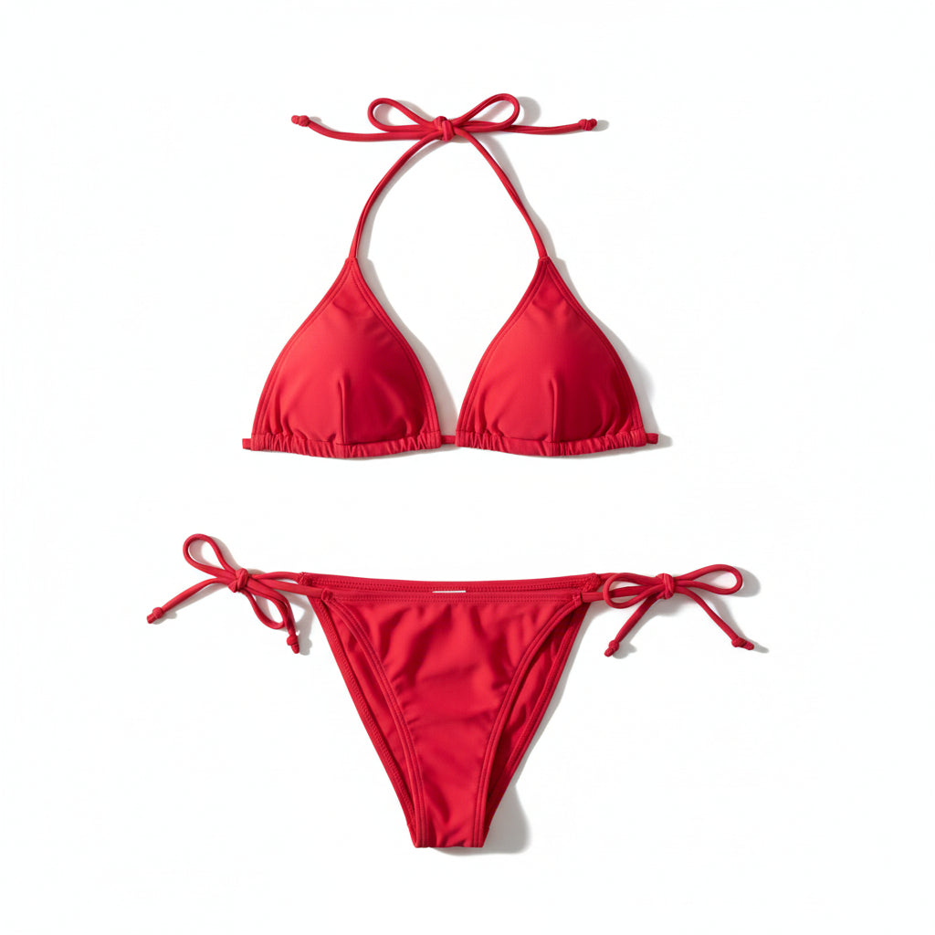 SCARLET TWO PIECE BIKINI